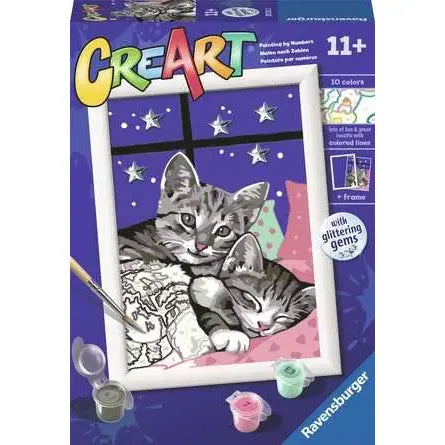 Ravensburger CreArt Sleepy Kitties