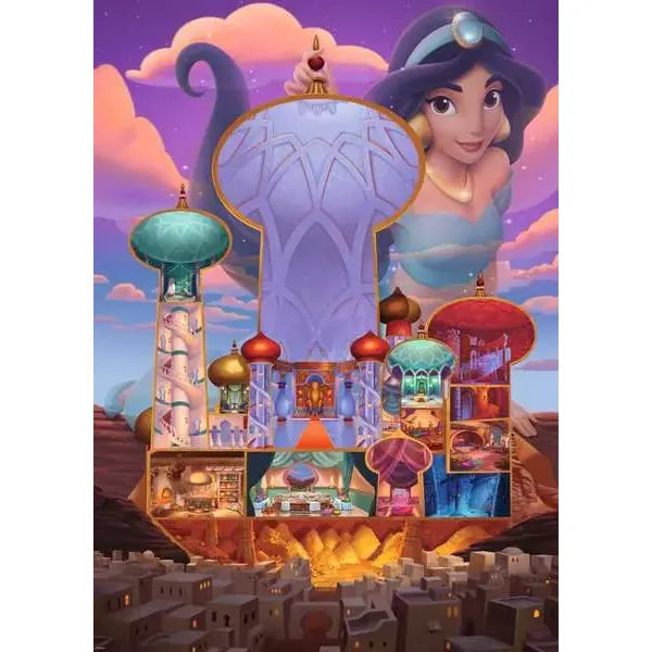 Ravensburger Disney Castles: Jasmine 1000 Piece Puzzle