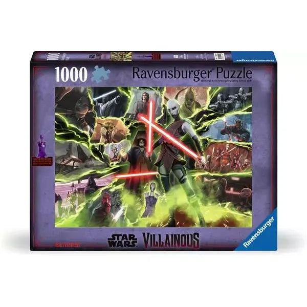 Ravensburger Disney Villainous Star Wars Asajj Ventress 1000 Piece Puzzle
