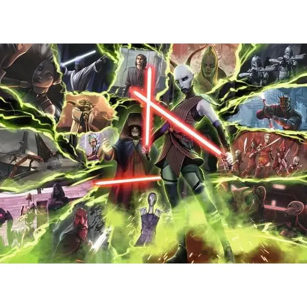 Ravensburger Disney Villainous Star Wars Asajj Ventress 1000 Piece Puzzle
