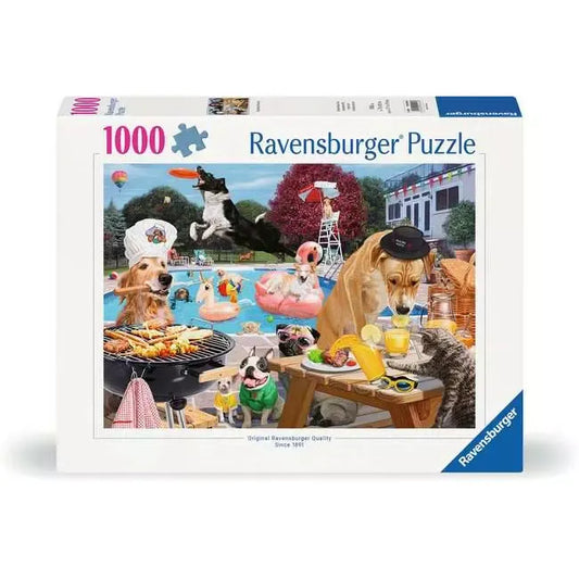 Ravensburger Dog Days Of Summer 1000 Piece Puzzle