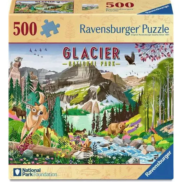Ravensburger Glacier National Park 500 Piece Puzzle