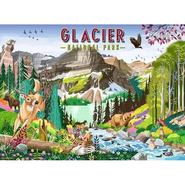 Ravensburger Glacier National Park 500 Piece Puzzle