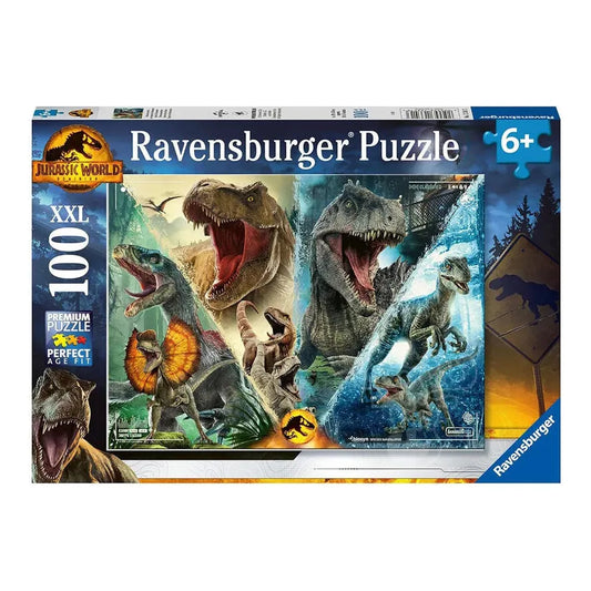 Ravensburger World Jurassic Species Surveilance 100 Piece Puzzle