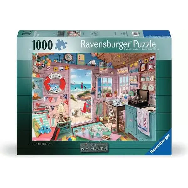 Ravensburger My Haven: The Beach Hut 1000 Piece Puzzle