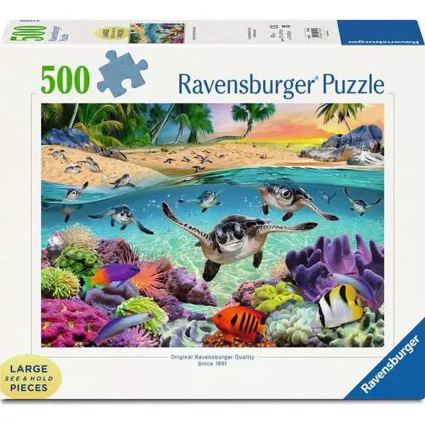 Ravensburger Race of the Baby Sea Turtles 500 Piece Puzzle