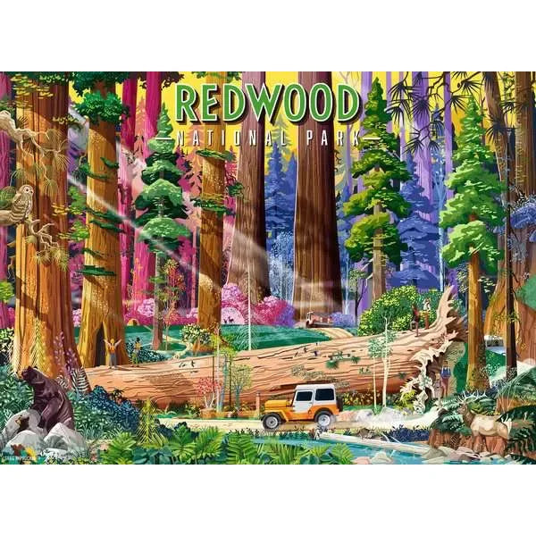 Ravensburger Redwood National Park 500 Piece Puzzle