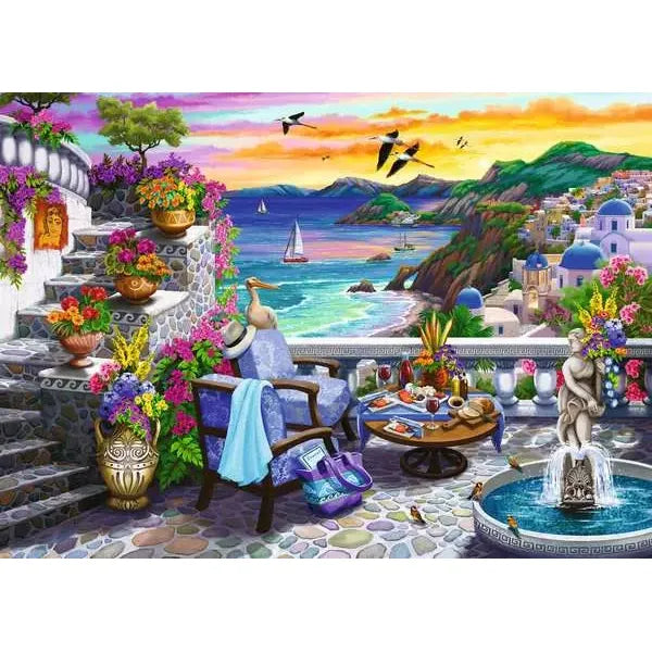 Ravensburger Santorini Sunset 300 Piece Puzzle