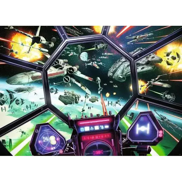 Ravensburger Star Wars TIE Fighter Cockpit 1000 Piece Puzzle