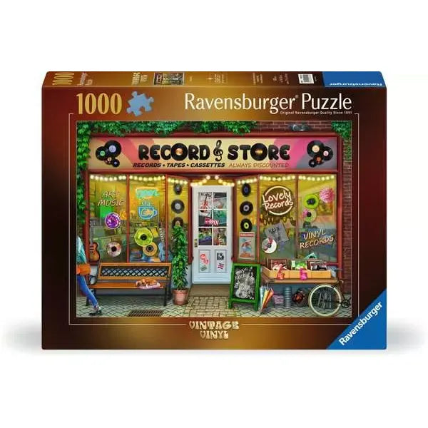 Ravensburger Vintage Vinyl 1000 Piece Puzzle