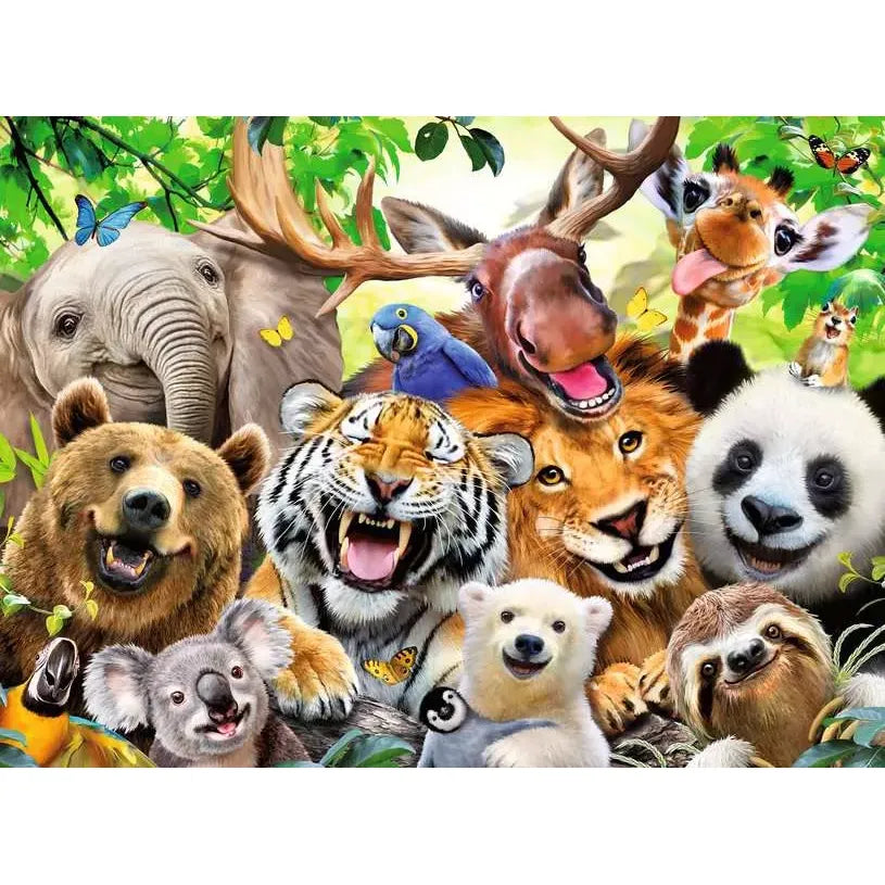 Ravensburger Wild Animal Selfie 300 Piece Puzzle