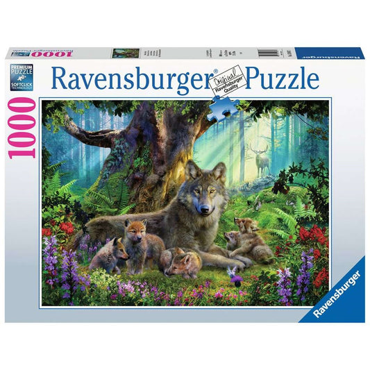 Ravensburger Wolves in the Forest 1000 Piece Puzzle