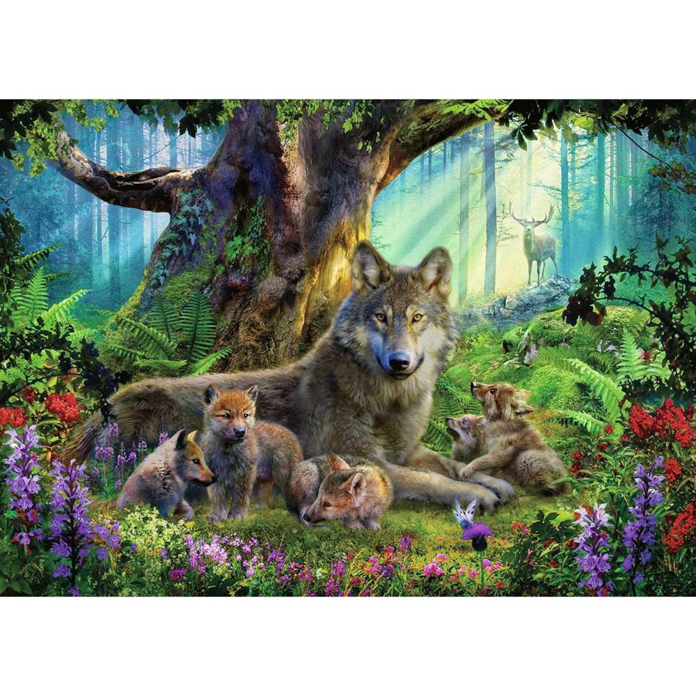 Ravensburger Wolves in the Forest 1000 Piece Puzzle