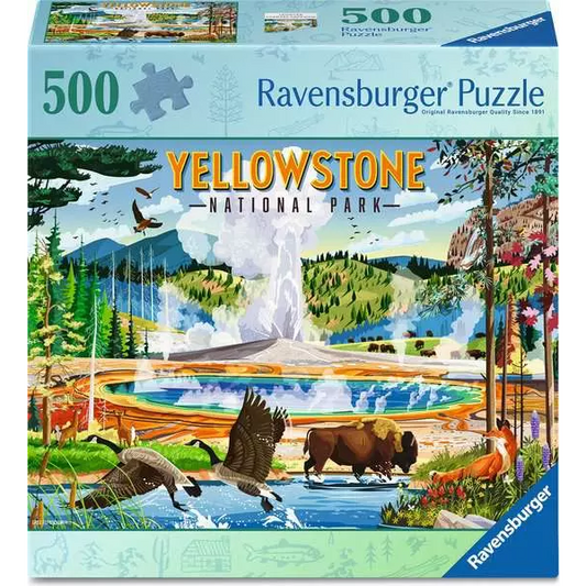 Ravensburger Yellowstone National Park 500 Piece Puzzle