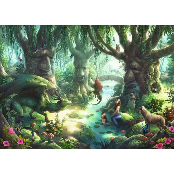 Ravensburger 368 Piece Escape Puzzle Kids Whispering Woods