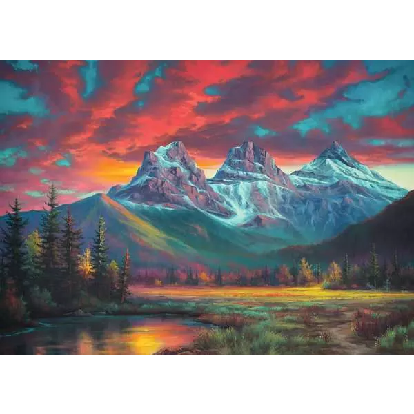 Ravensburger Alberta's Three Sisters 1000 Piece Puzzle
