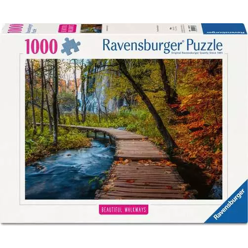 Ravensburger Beautiful Walkways: Autumnal Wood Trail 1000 Piece Puzzle