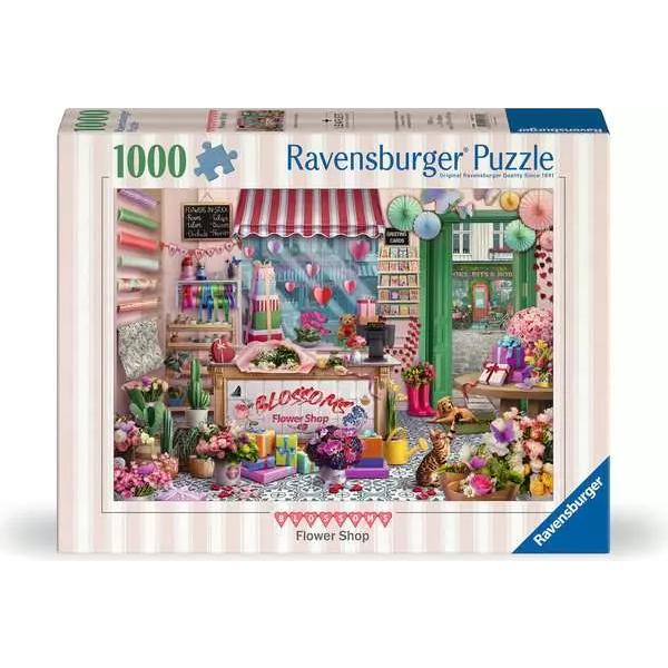 Ravensburger Blossoms Flower Shop 1000 Piece Puzzle