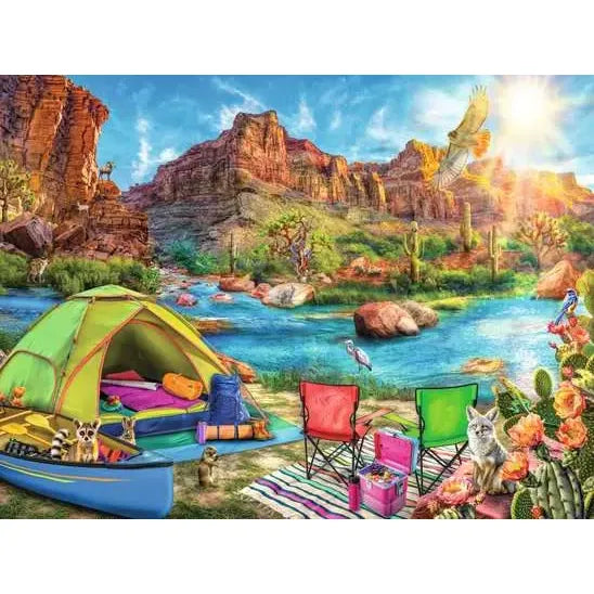 Ravensburger Canyon Camping 1500 Piece Puzzle