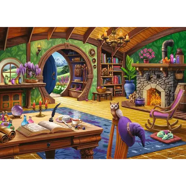 Ravensburger Charmed Cottage 1000 Piece Puzzle