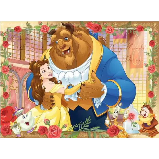 Ravensburger Disney Princesses Belle And Beast 100 Piece Puzzle