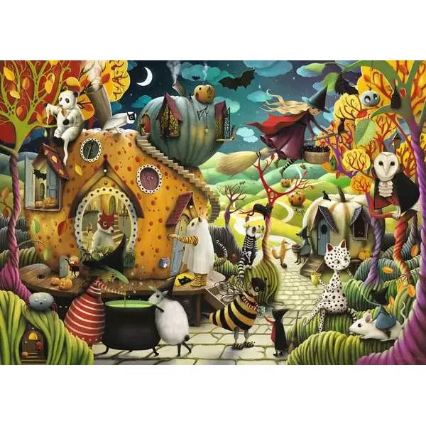 Ravensburger Happy Halloween 1000 Piece Puzzle