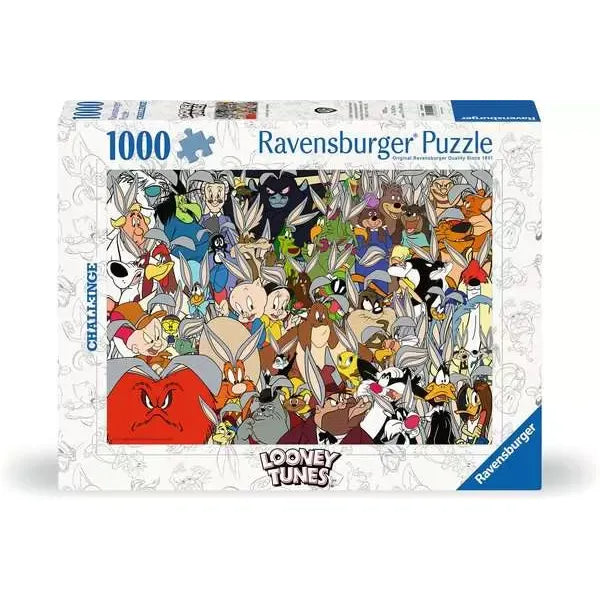 Ravensburger Looney Tunes Challenge 1000 Piece Puzzle