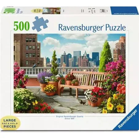 Ravensburger Rooftop Garden 500 Piece Puzzle