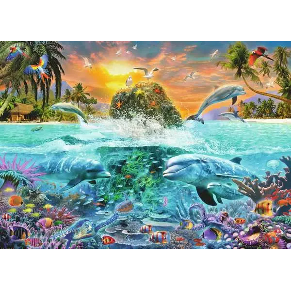 Ravensburger Underwater Island 1000 Piece Puzzle