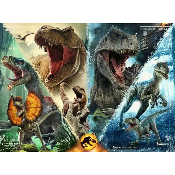 Ravensburger World Jurassic Species Surveilance 100 Piece Puzzle