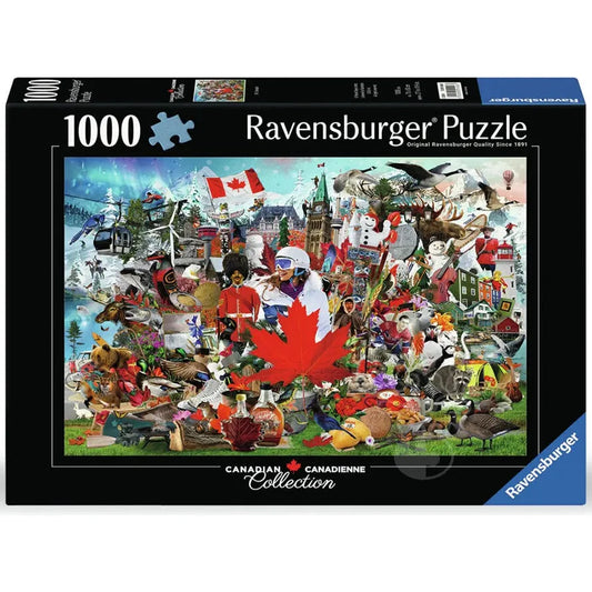 Ravensburger Canadian Collection Oh Canada! 1000 Piece Puzzle