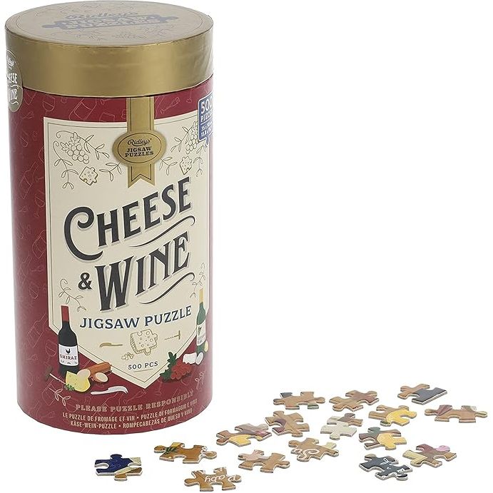 Ridley's Jigsaw - Cheese & Wine 500 Piece Puzzle