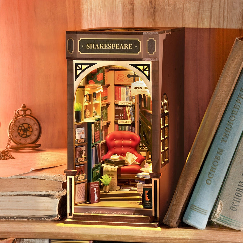 Rolife DIY Book Nook & Wonderland - Bookstore