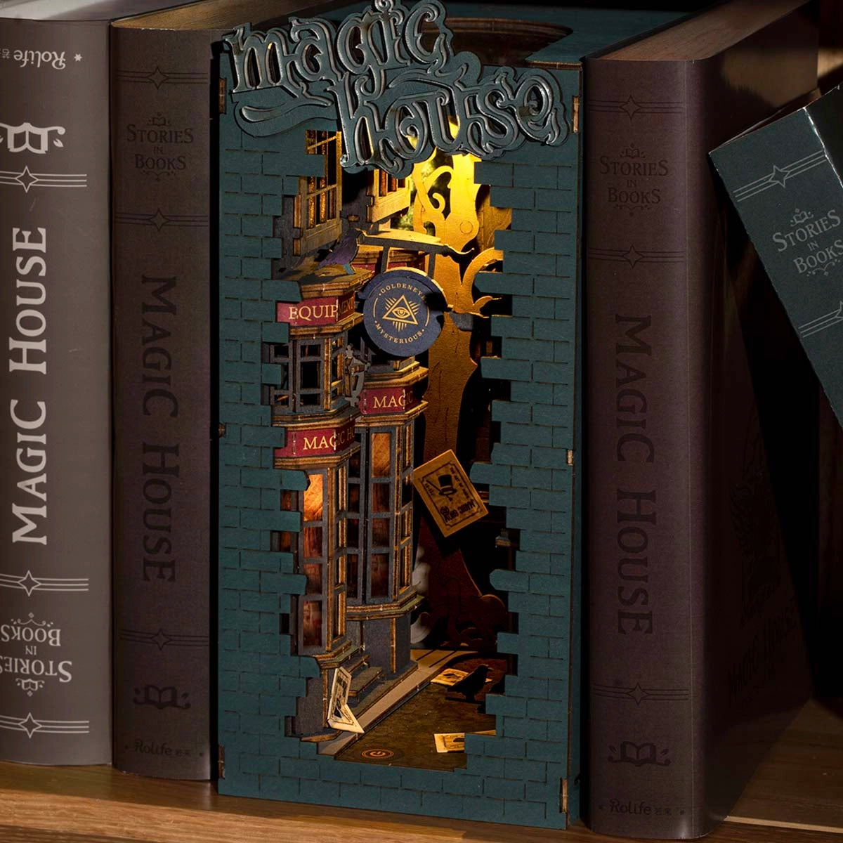 Rolife DIY Book Nook & Wonderland - Magic House