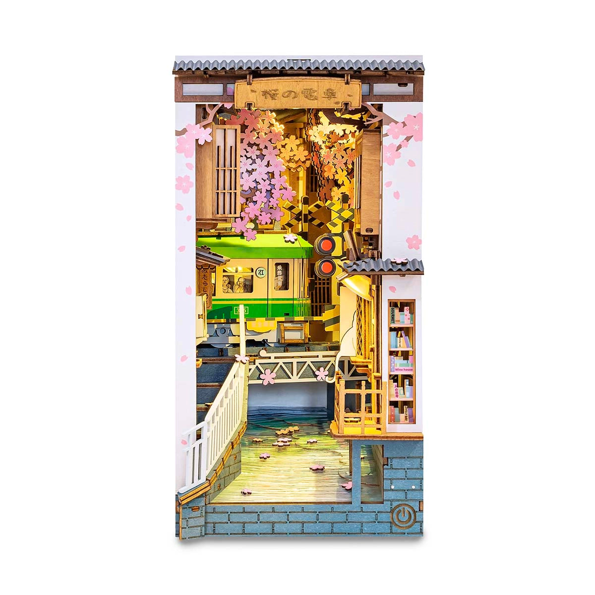 Rolife DIY Book Nook & Wonderland - Sakura Densya