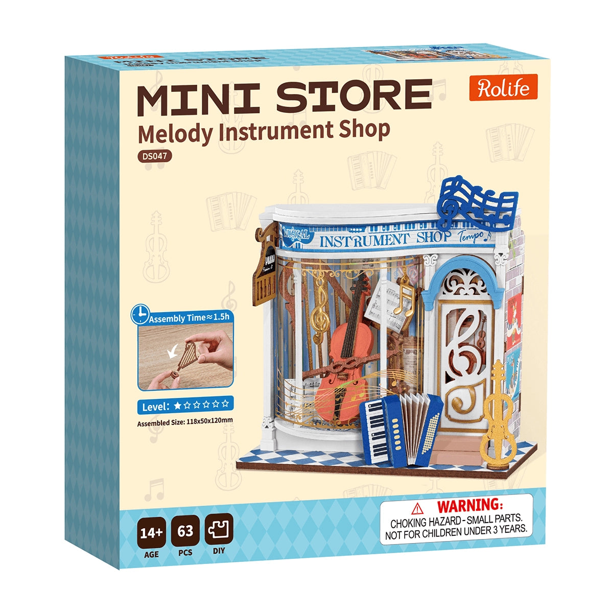 Rolife DIY Mini Store - Melody Instrument Shop