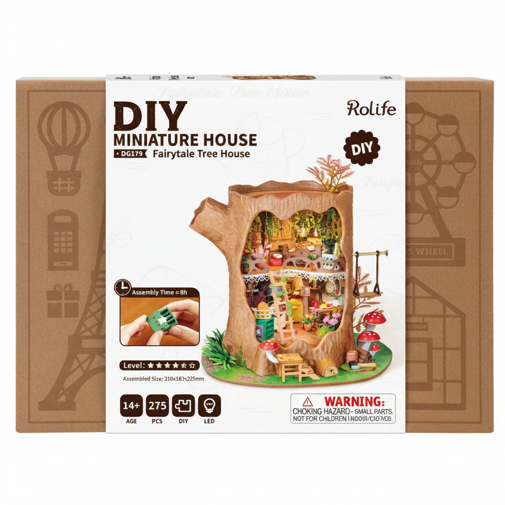 Rolife DIY Miniature House - Fairytale Treehouse