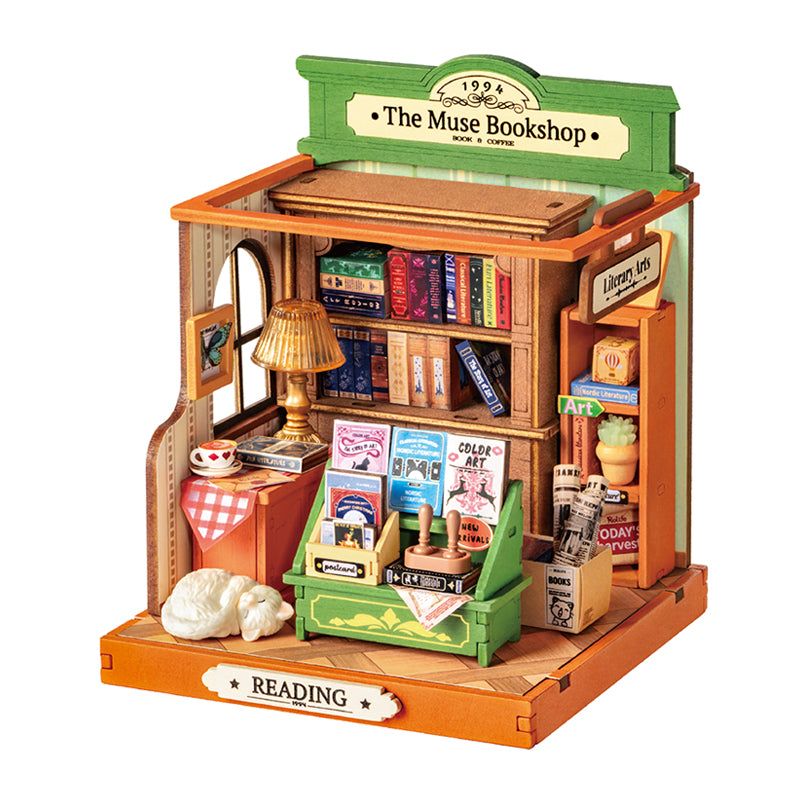 Rolife DIY Miniature House - The Muse Bookshop