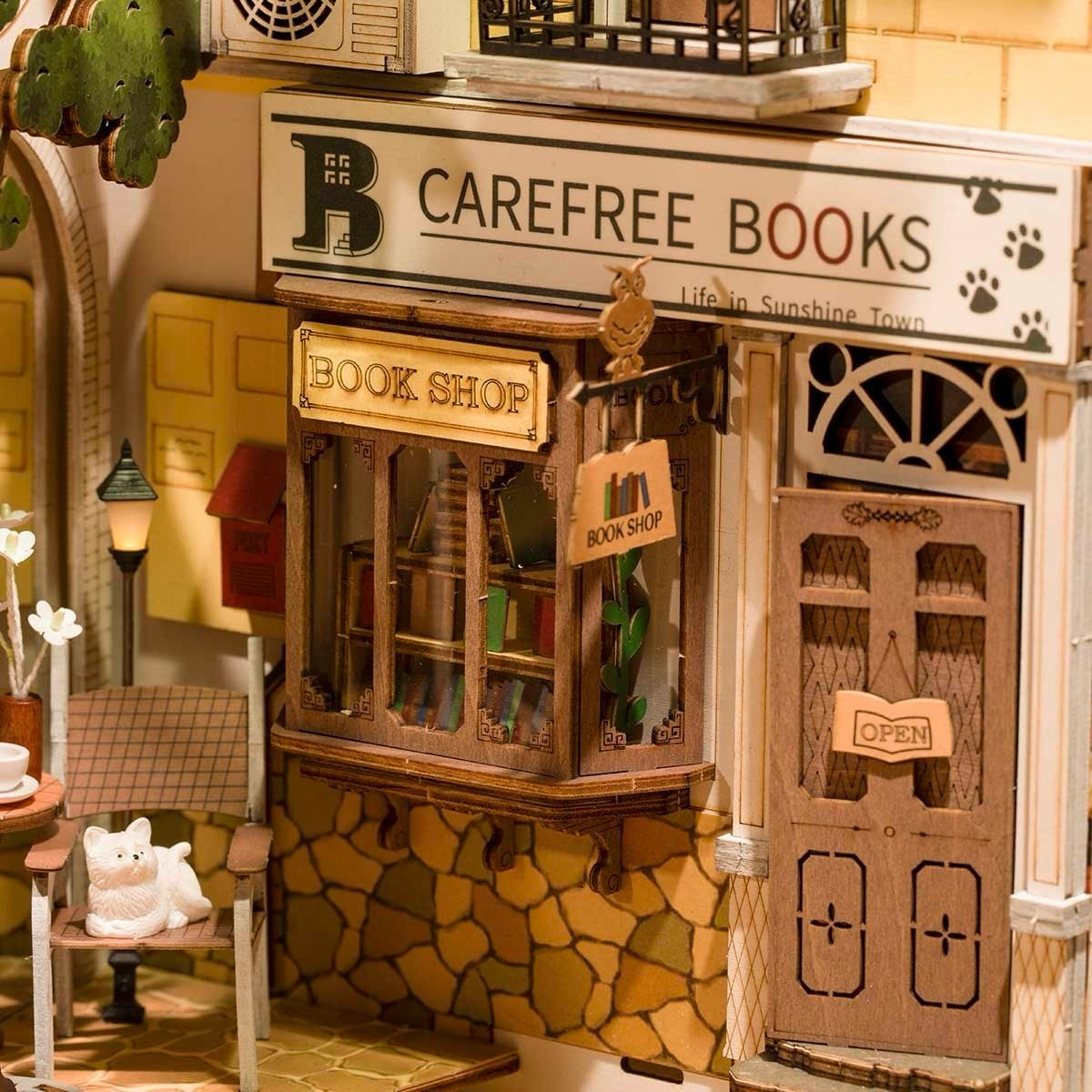 Rolife Book Nook & Wonderland Sunshine Town