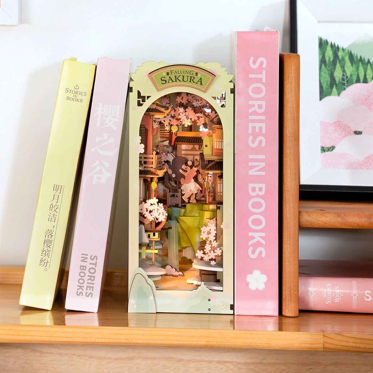 Rolife DIY Book Nook & Wonderland - Falling Sakura