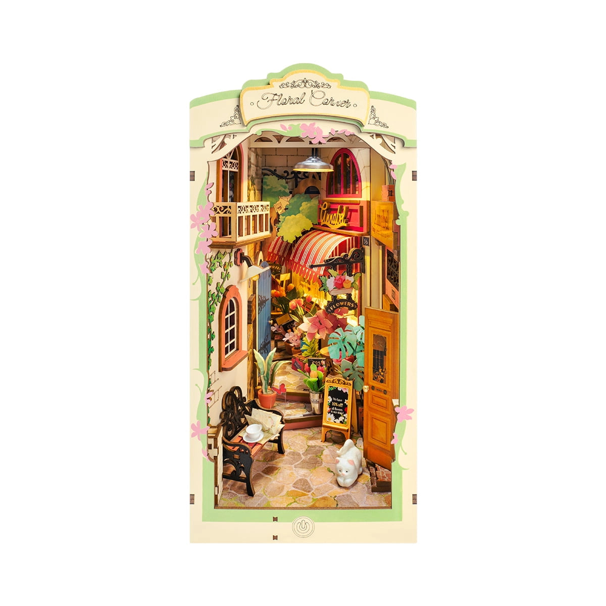 Rolife DIY Book Nook & Wonderland - Floral Corner