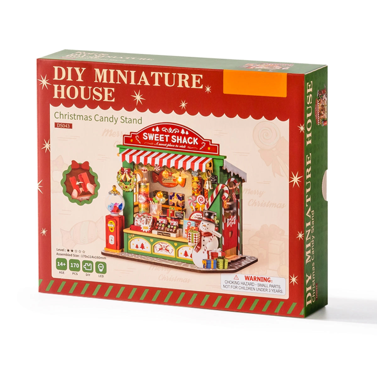 Rolife DIY Miniature House - Christmas Candy Stand