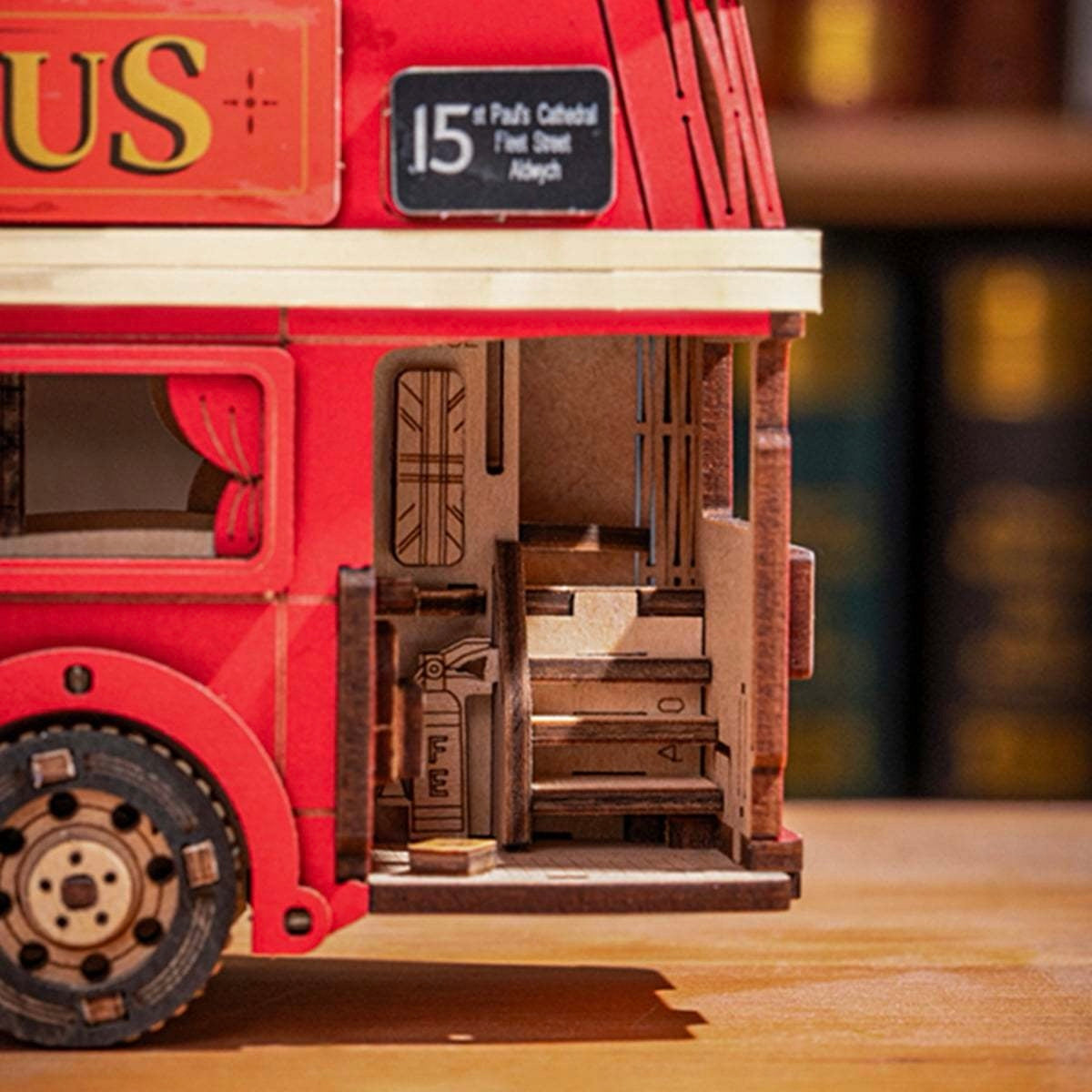 Rolife 3D Wood Puzzle - London Tour Bus