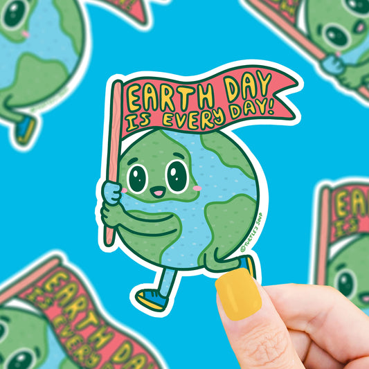 Turtle's Soup Earth Day Everyday Sticker