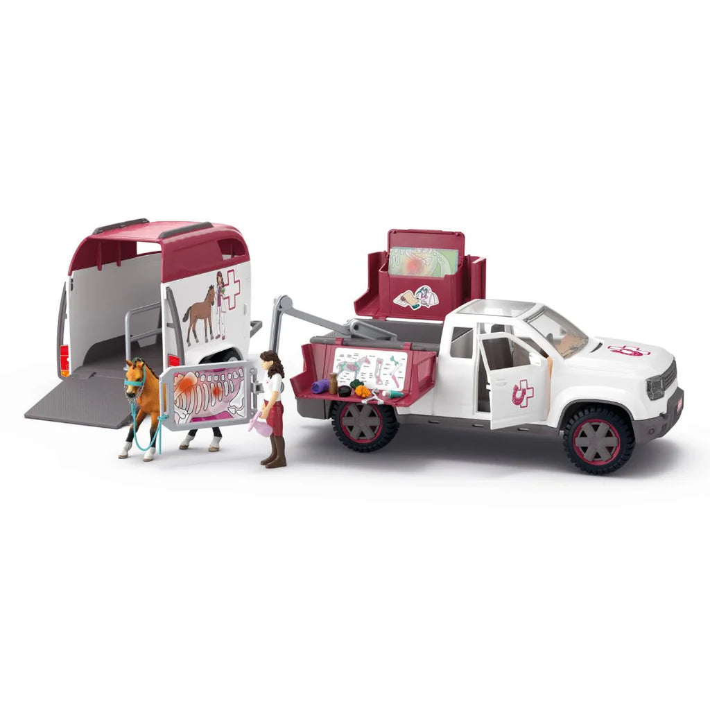 Schleich Horse Club Mobile Vet With Trailer 42704