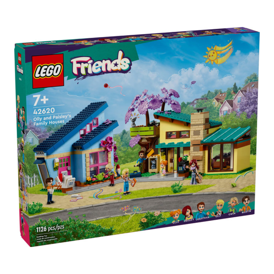 Lego Friends Olly and Paisley's Family Houses