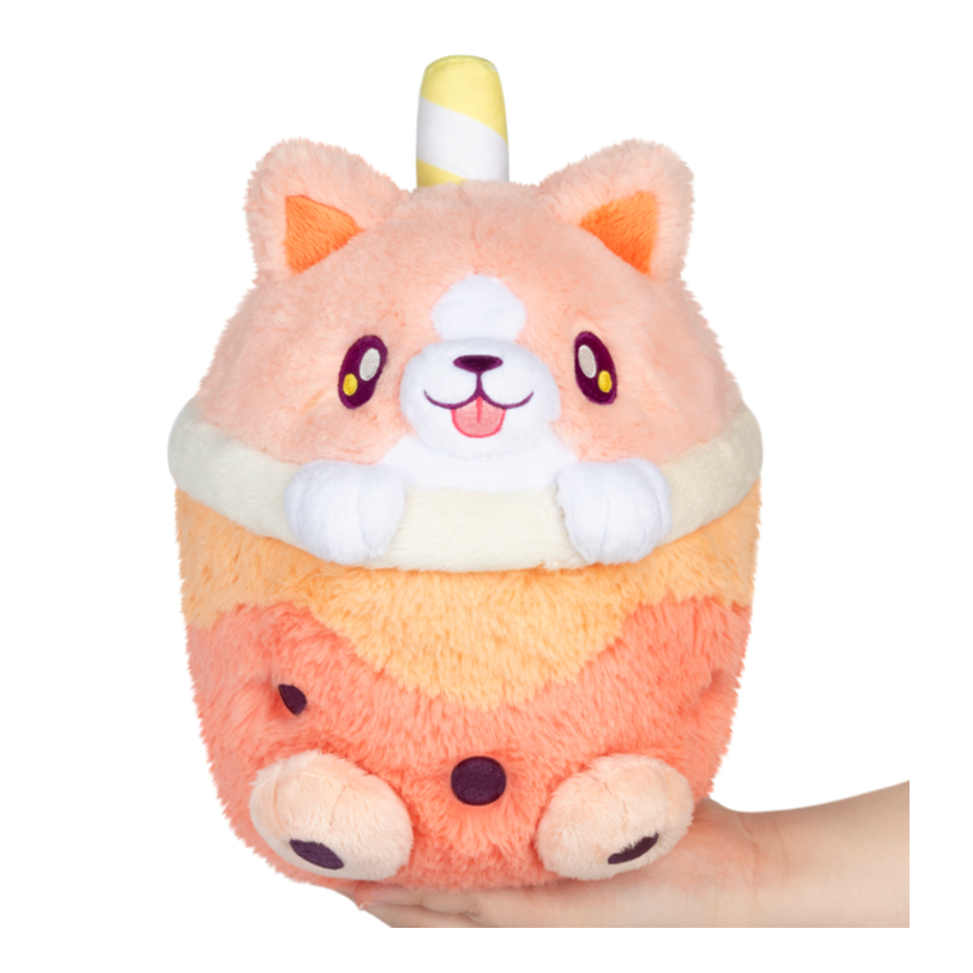 Squishable Mini Bubble Tea Corgi