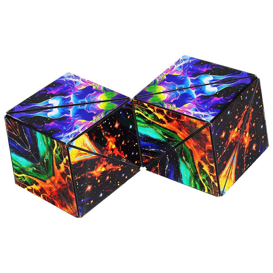 Shashibo Icosa - Next Generation XL STEM Magnetic Fidget Cube