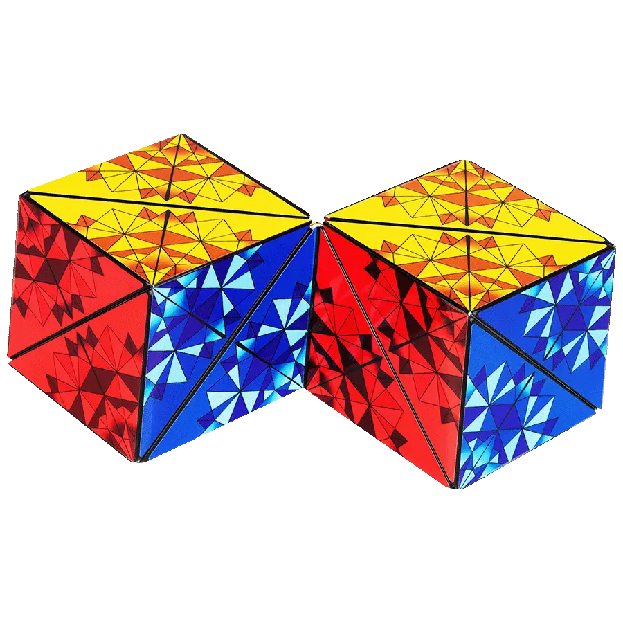 Shashibo Icosa - Next Generation XL STEM Magnetic Fidget Cube