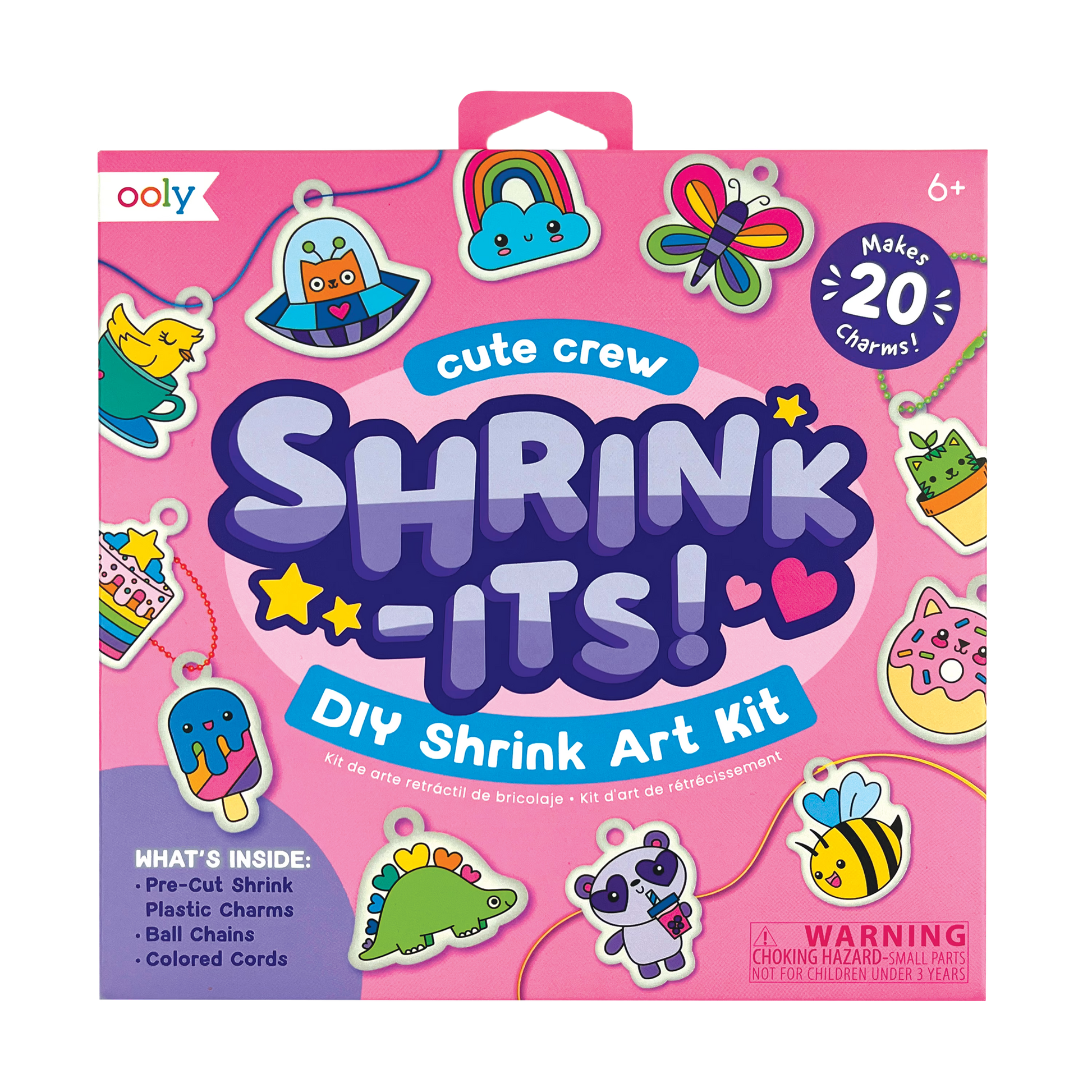 Ooly Shrink-Its! DIY Shrink Art Kit - Cute Crew